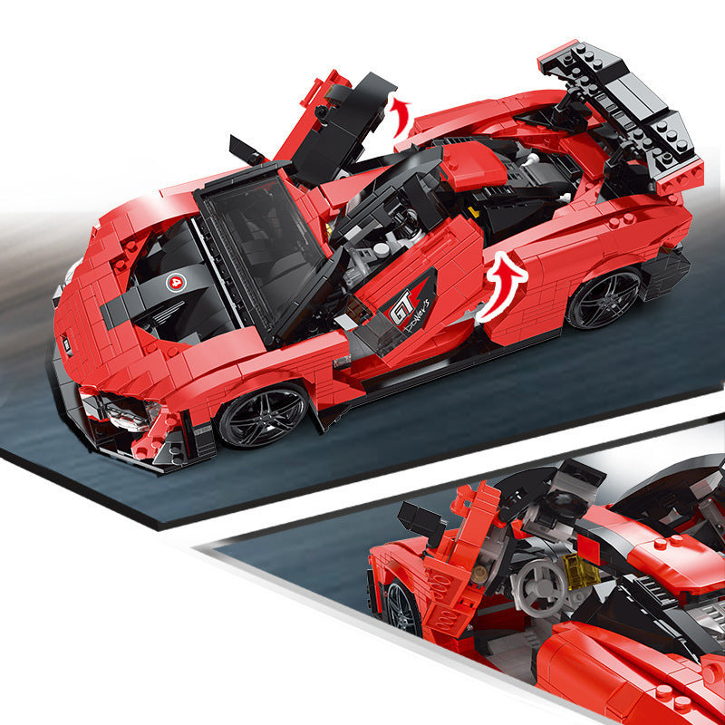 MOULDKING 10007 Technic McLaren Senna Supercar Building Blocks 1182pcs Toys For Gift ship from China