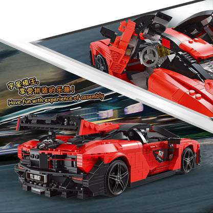 MOULDKING 10007 Technic McLaren Senna Supercar Building Blocks 1182pcs Toys For Gift ship from China