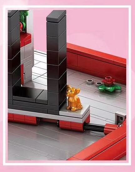 MOULDKING 10008 MOC 22083 Pop-Up Heart and Ring Box Love Story Book