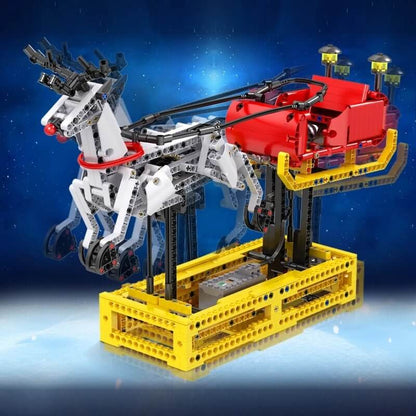 MOULDKING 10010 Merry Christmas Sleigh Reindeer