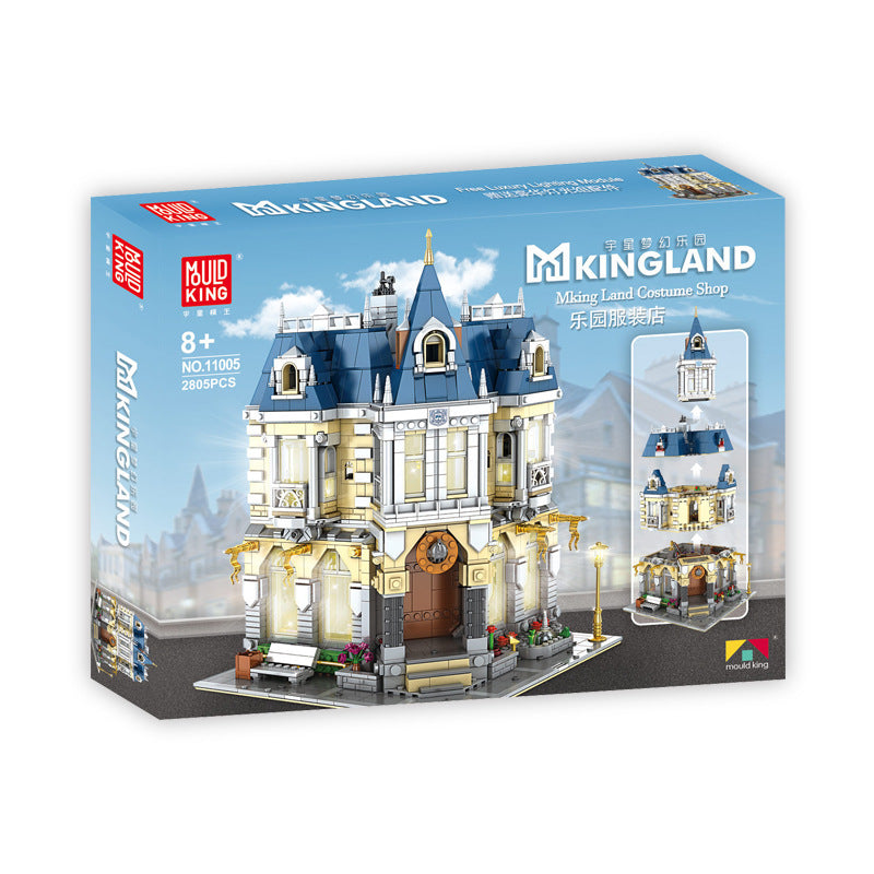 MOULDKING 11005 City Street Costume Shop building blocks 2805pcs bricks Toys For Gift from China
