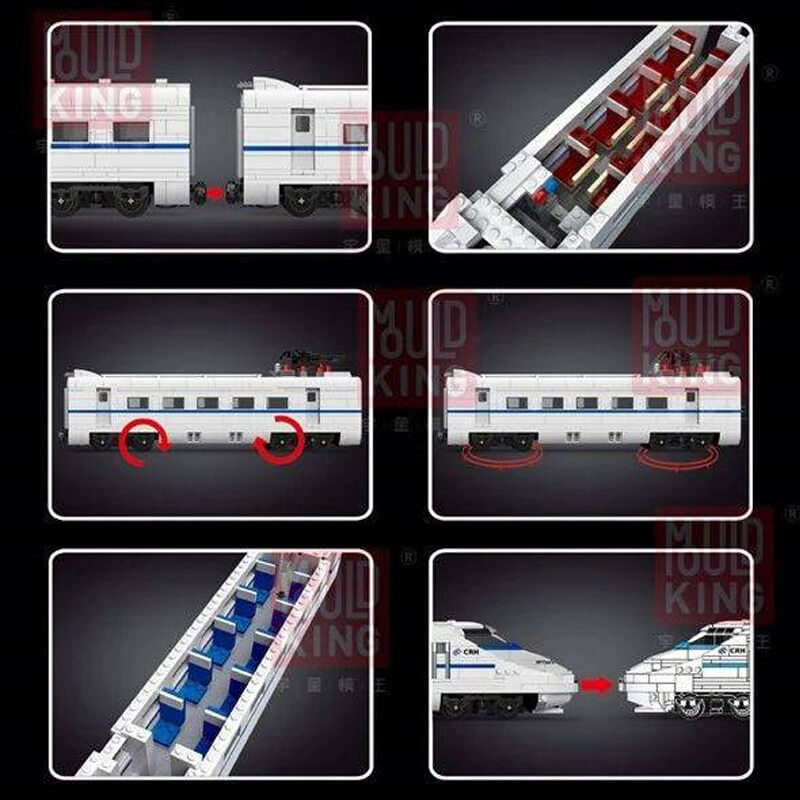 MOULDKING 12002 World Railway: CRH2 High-speed Train