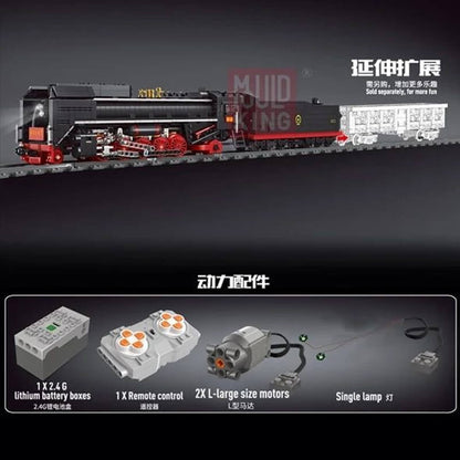 MOULDKING 12003 World Railway: QJ Steam Locomotives