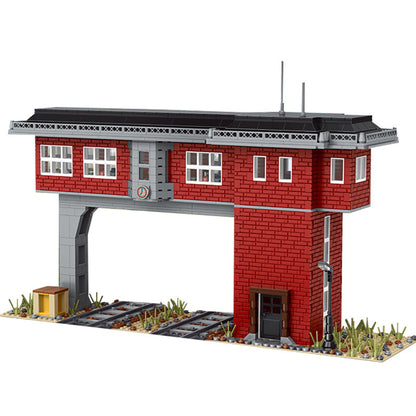 MOULDKING 12009 City Train Signal Station Building Blocks 1809pcs bricks Toys For Gift Ship From China
