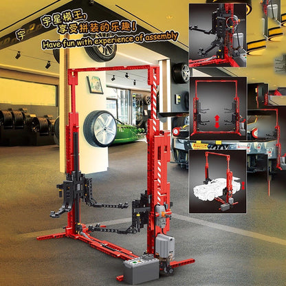 MOULDKING 13053 Technic 1:8 model electric Car Lift Building Blocks Toy 537pcs Ship From China