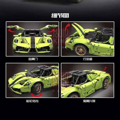 MOULDKING 13074 MOC-46921 Ferrari Enzo-42115 B model 1:8 by JamesJT