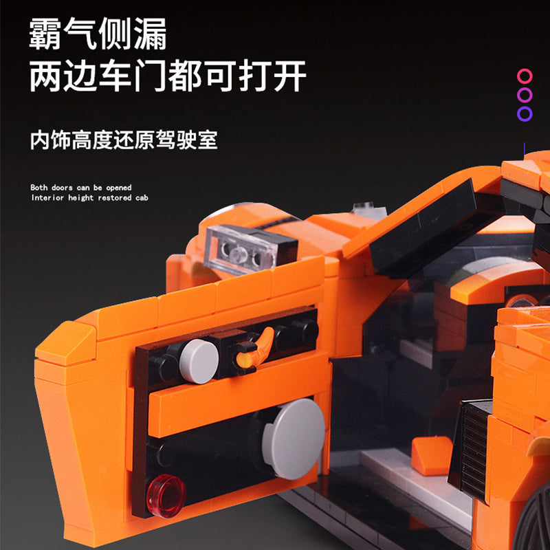 MOULDKING 13129 Technic GT3 RS building blocks 1075pcs bricks Toys For Gift from China