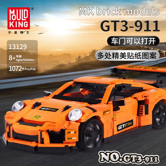 MOULDKING 13129 Technic GT3 RS building blocks 1075pcs bricks Toys For Gift from China