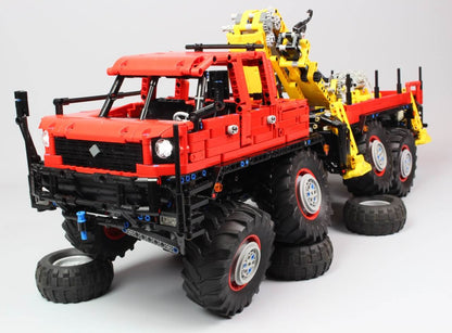 MOULDKING 13146 MOC 15805 Articulated 8?8 Offroad Truck by Nico71