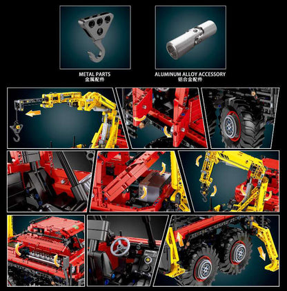 MOULDKING 13146 MOC 15805 Articulated 8?8 Offroad Truck by Nico71