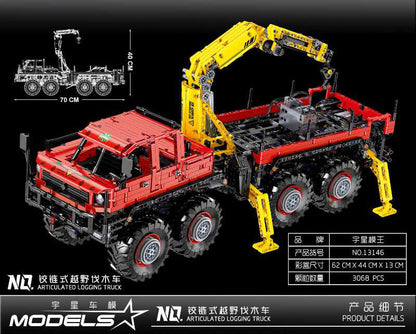 MOULDKING 13146 MOC 15805 Articulated 8?8 Offroad Truck by Nico71