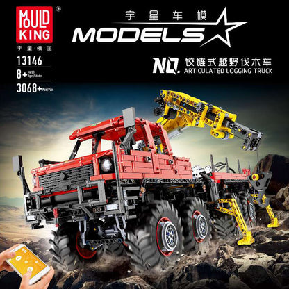 MOULDKING 13146 MOC 15805 Articulated 8?8 Offroad Truck by Nico71