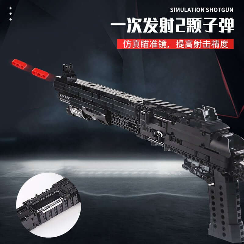 MOULDKING 14003 Benelli M4 Super 90 semi-automatic shotgun