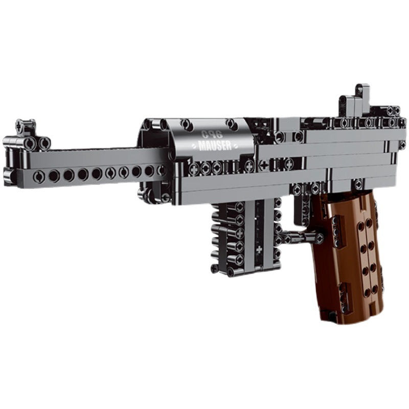 MOULDKING 14011 Technic Mauser C96 pistol building blocks 368pcs bricks Toys For Gift from China