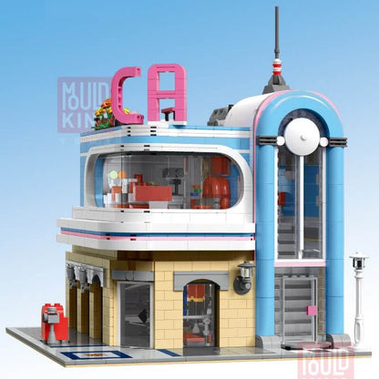 MOULDKING 16001 MOC-32566 California Downtown Diner Restaurant by dagupa