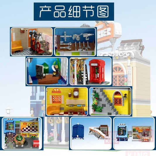 MOULDKING 16031 Barber Shop Novatown