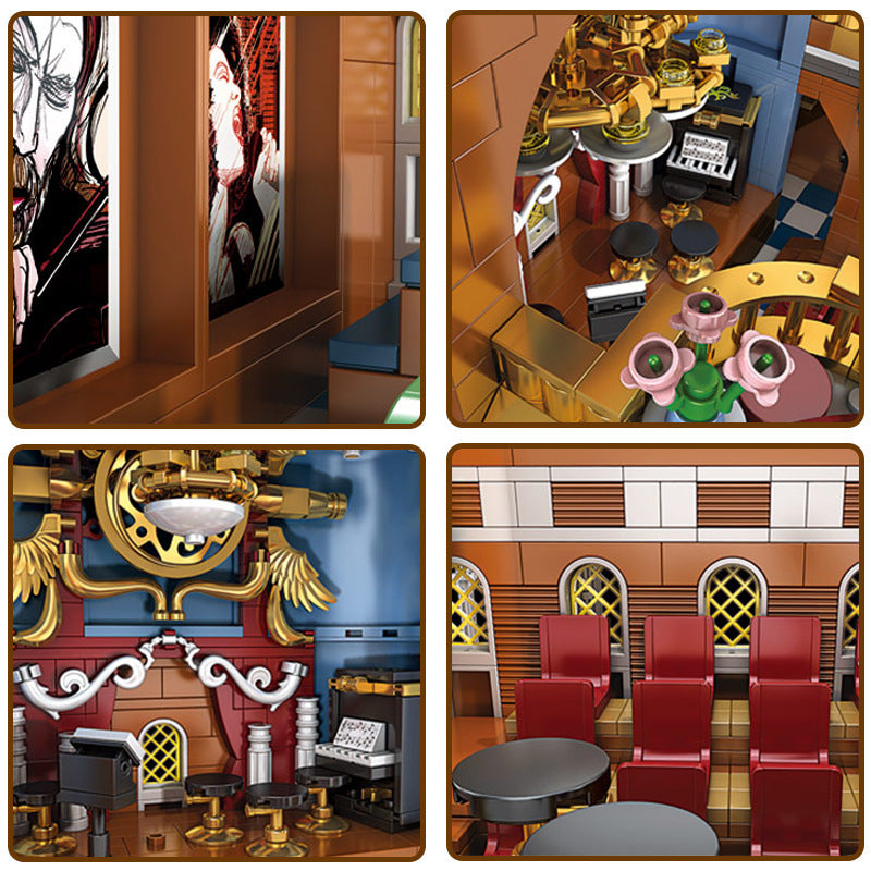 MOULDKING 16032 City Street Concert Hall building blocks 2875pcs bricks Toys For Gift from China