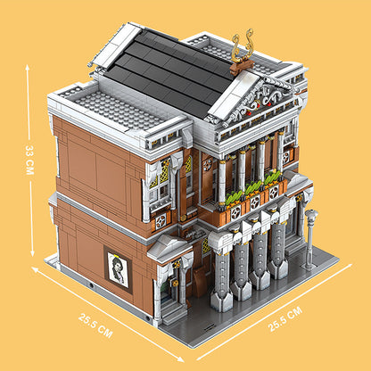 MOULDKING 16032 City Street Concert Hall building blocks 2875pcs bricks Toys For Gift from China