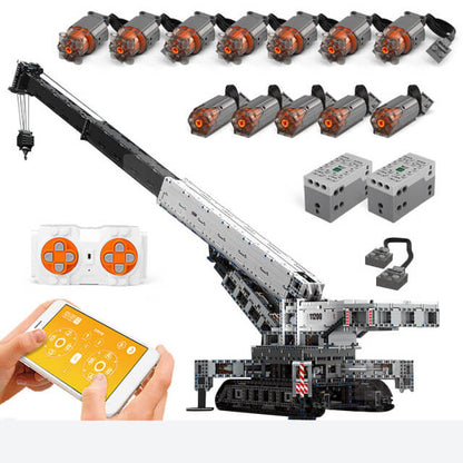 MOULDKING 17002 MOC 10123 Crane Liebher LTR 11200 Construction Vehicle by peteria