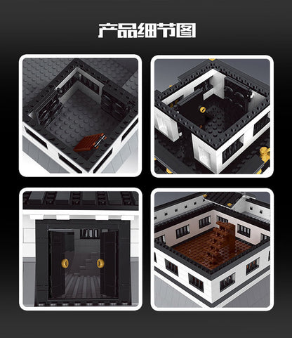 MOULDKING 22006 City Street Himeji Castle building blocks 3086pcs bricks Toys For Gift from China