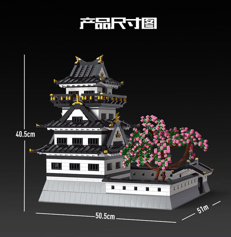 MOULDKING 22006 City Street Himeji Castle building blocks 3086pcs bricks Toys For Gift from China