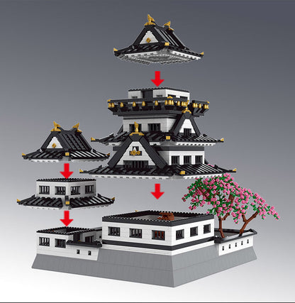 MOULDKING 22006 City Street Himeji Castle building blocks 3086pcs bricks Toys For Gift from China