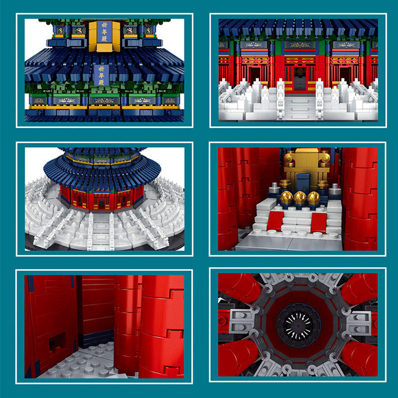 MOULDKING 22009 Famous Buildings Architecture building blocks 5532pcs bricks Toys For Gift ship from China