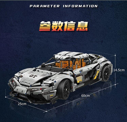 MOYU MY88012 Supper Sport Car Model Building Blocks 3508pcs Bricks Gift Toy From China