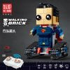 MOULDKING 13038-13045 Marvel Super Heros RC Movable BrickHeadz Robots
