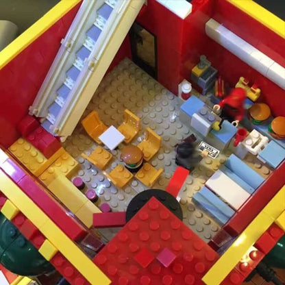 SEMBO SD6901 McDonald Restaurant 4 In 1 with LED Light