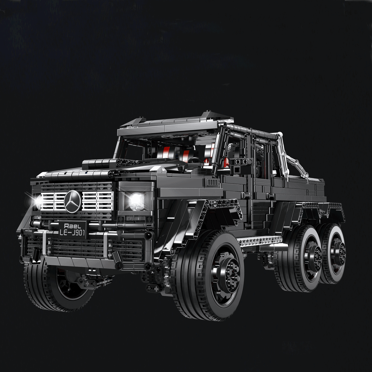 QIZHILE LEJ901 MOC Mercedes Benz G63 AMG 6?6