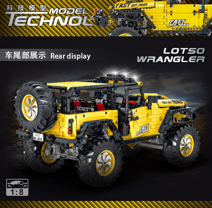 Mork 022010 Technic Series Jeep “Wrangler” Rubicon Building Blocks 2471pcs Bricks Toys From China