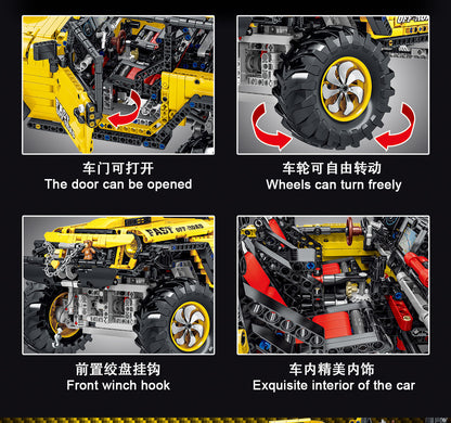 Mork 022010 Technic Series Jeep “Wrangler” Rubicon Building Blocks 2471pcs Bricks Toys From China