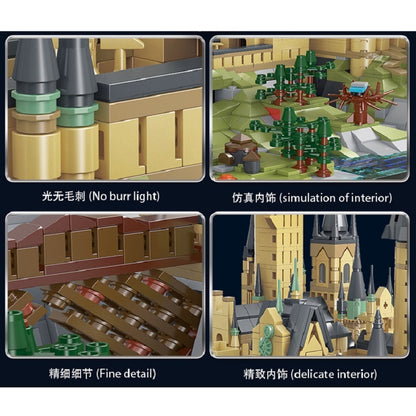 Mork 032102 MOC 7580pcs Movie Harry Potter Hogwarts School of Witchcraft and Wizardry Toy building Blocks from China