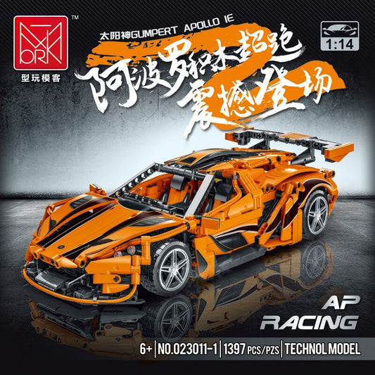 MorkModel 023011-1 Building Blocks Set Car Toys 1397pcs Bricks From China