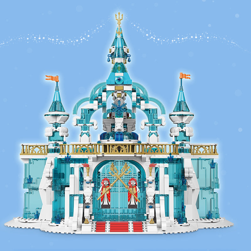 Mould King 11007 Castle series Frozen Entrance building blocks 1098pcs Toys For Gift ship from China