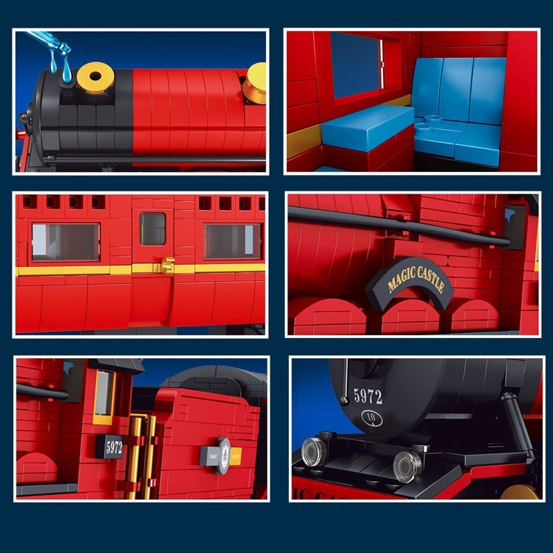 Mould King 12010 Magic World Magic Train Building block model Toy 2086pcs ship from China