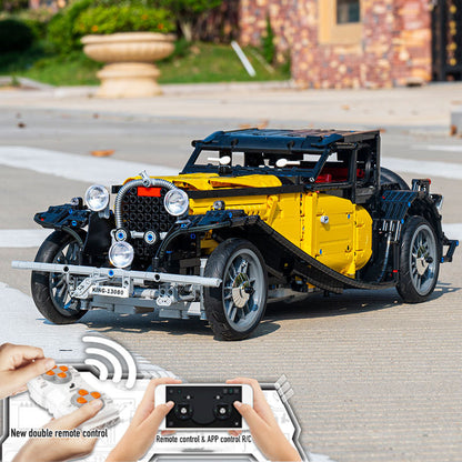 Mould King 13080 Technci Series 1:8 Bugatti 50T Car Building Blocks 3448pcs Bricks with Motor Ship From China