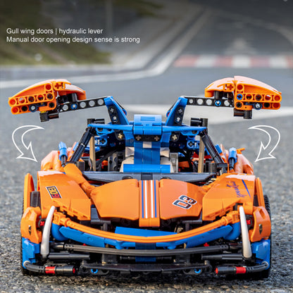 Mould King 13098 Technic Moc App Remote Control No.Speedtail Car Model Building Blocks 1883pcs Bricks Toys Ship From China.