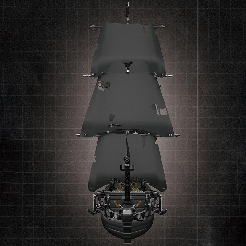 Mould King 13111 Movie &amp; Game Pirates of the Caribbean The Black Pearl Ship Building Blocks 2868pcs Bricks Toys From China Delivery.