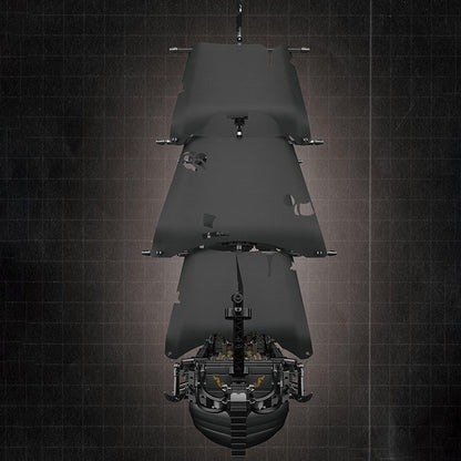 Mould King 13111 Movie &amp; Game Pirates of the Caribbean The Black Pearl Ship Building Blocks 2868pcs Bricks Toys From China Delivery.