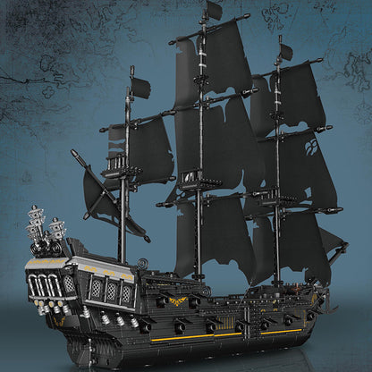 Mould King 13111 Movie &amp; Game Pirates of the Caribbean The Black Pearl Ship Building Blocks 2868pcs Bricks Toys From USA Delivery.