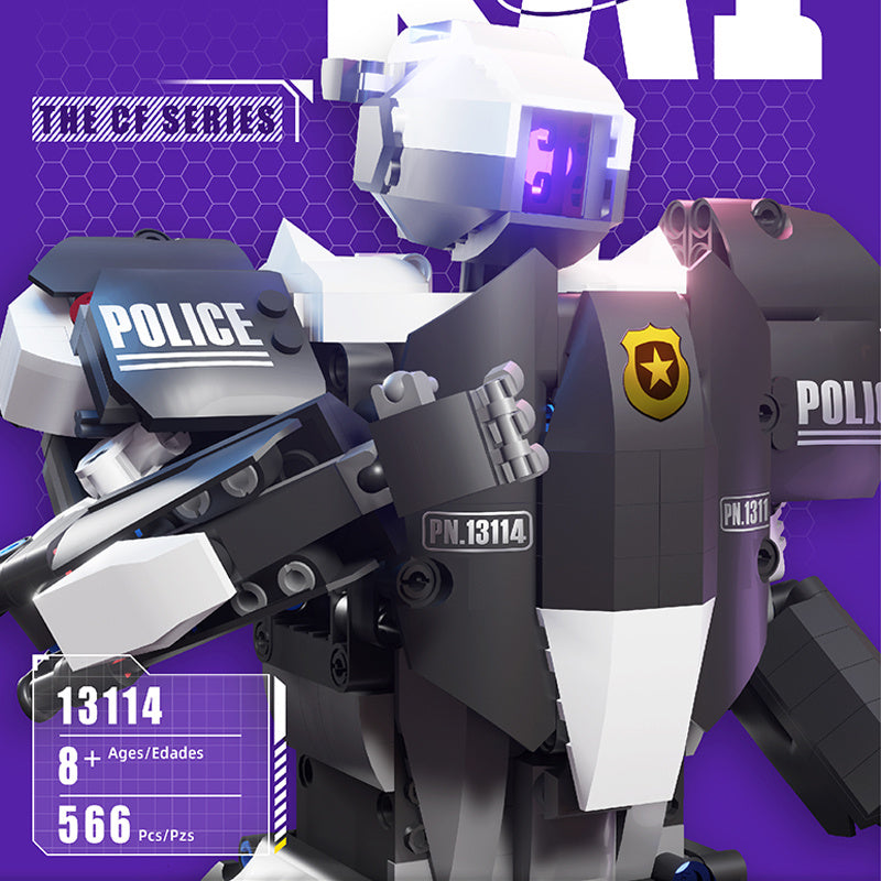 Mould King 13114 Technic Remote Control "KAI" Robot Building Blocks 566PCS Bricks Toys From China Delivery.