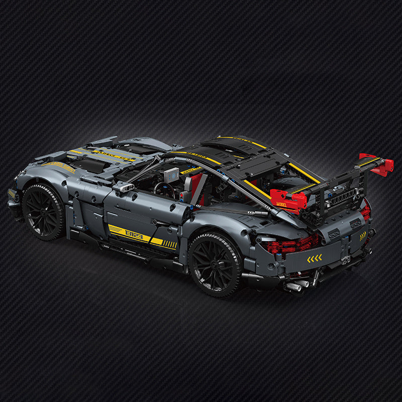 Mould King 13123 Technic 1:8 Dynamic version AMGGT SHADOM Sports Car  Building Blocks 2872PCS Bricks Toys From China Delivery.
