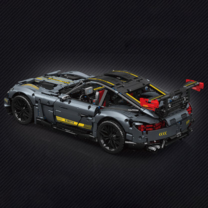 Mould King 13123 Technic 1:8 Dynamic version AMGGT SHADOM Sports Car  Building Blocks 2872PCS Bricks Toys From China Delivery.