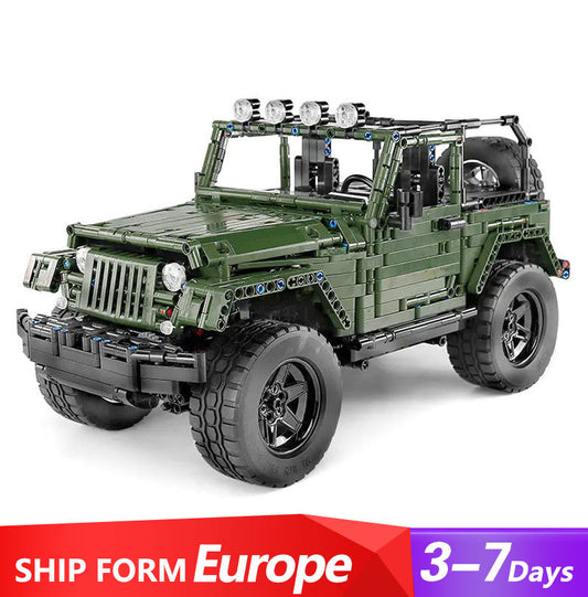 Mould King 13124 Technic Jeep Rubicon Static Version Car Building Blocks 2598pcs Bricks From Europe 3-7 Days Delivery