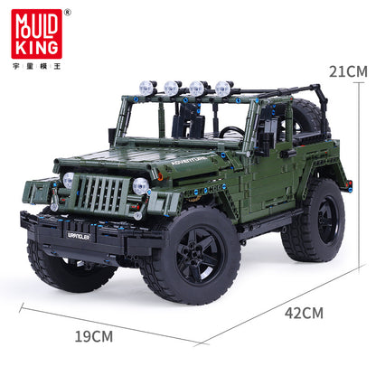 Mould King 13124 Technic Jeep Rubicon Static Version Car Building Blocks 2598pcs Bricks From Europe 3-7 Days Delivery