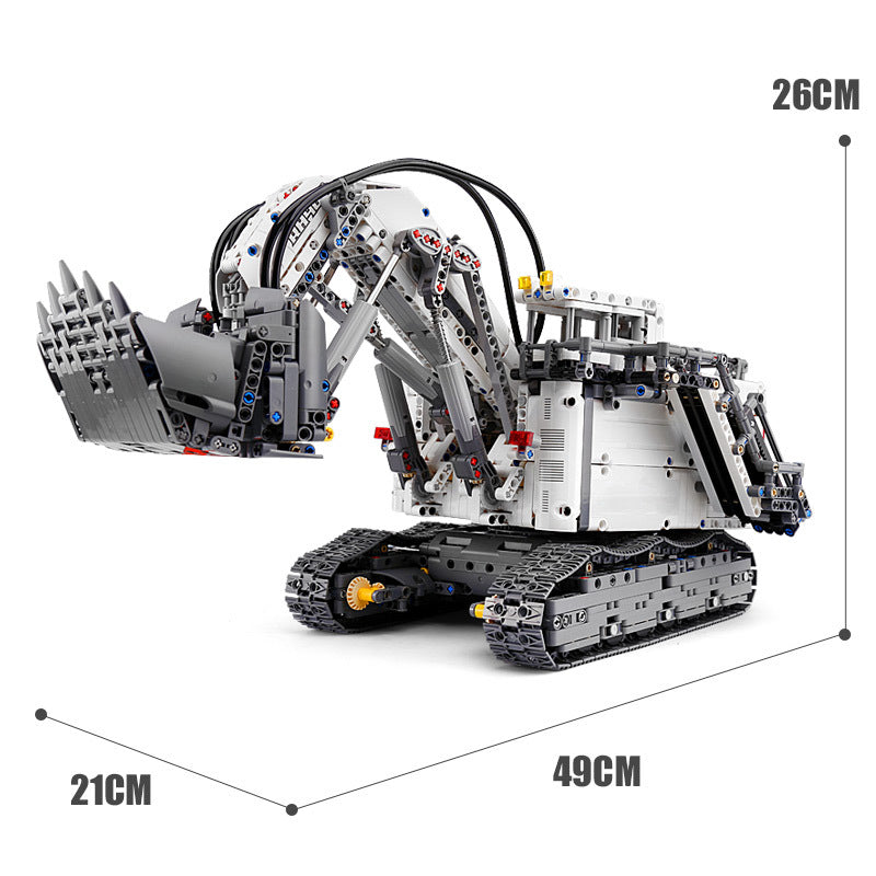 Mould King 13130 Technic RH400 Mining Excavator APP Electric Remote Control Building Blocks 4062pcs Brick Ship From Europe 3-7 Days Delivery