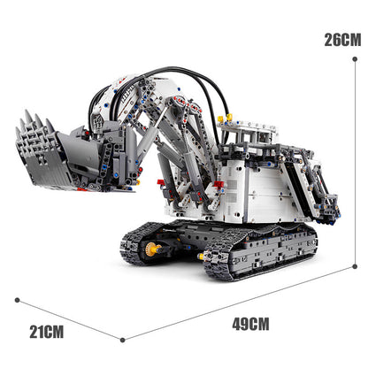 Mould King 13130 Technic RH400 Mining Excavator APP Electric Remote Control Building Blocks 4062pcs Brick Ship From Europe 3-7 Days Delivery