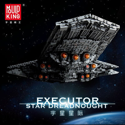 Mould King 13134  Star Wars Executor class Star Dreadnought Building Blocks 7284pcs Bricks Toys from Europe Delivery.